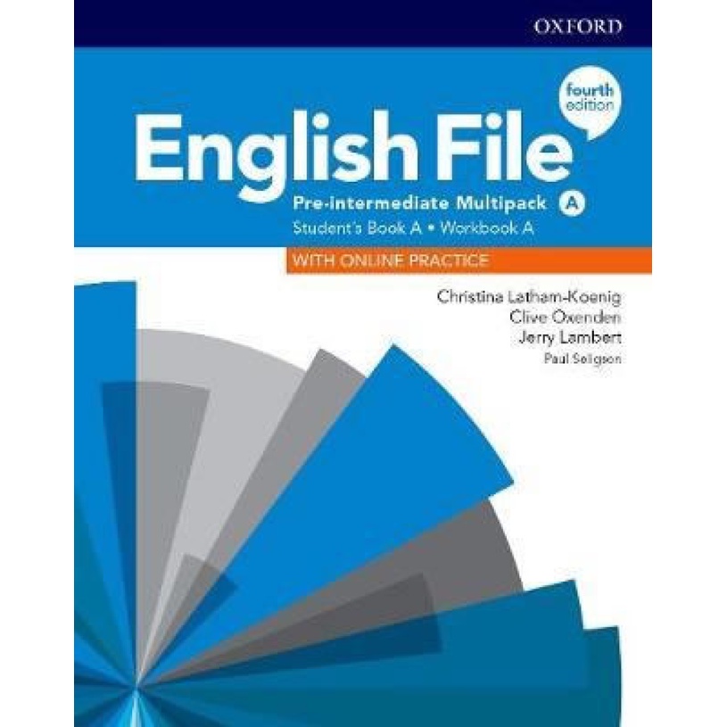English File Pre-Intermediate - Student's Book Workbook Multi-Pack A 4ª Edição - Oxford