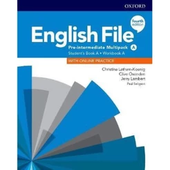 English File Pre-Intermediate - Student's Book Workbook Multi-Pack A 4ª Edição - Oxford