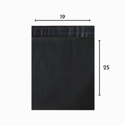 Envelope Plastico 19x25 Cinza Lacre Sedex Kit 250 Env 24h