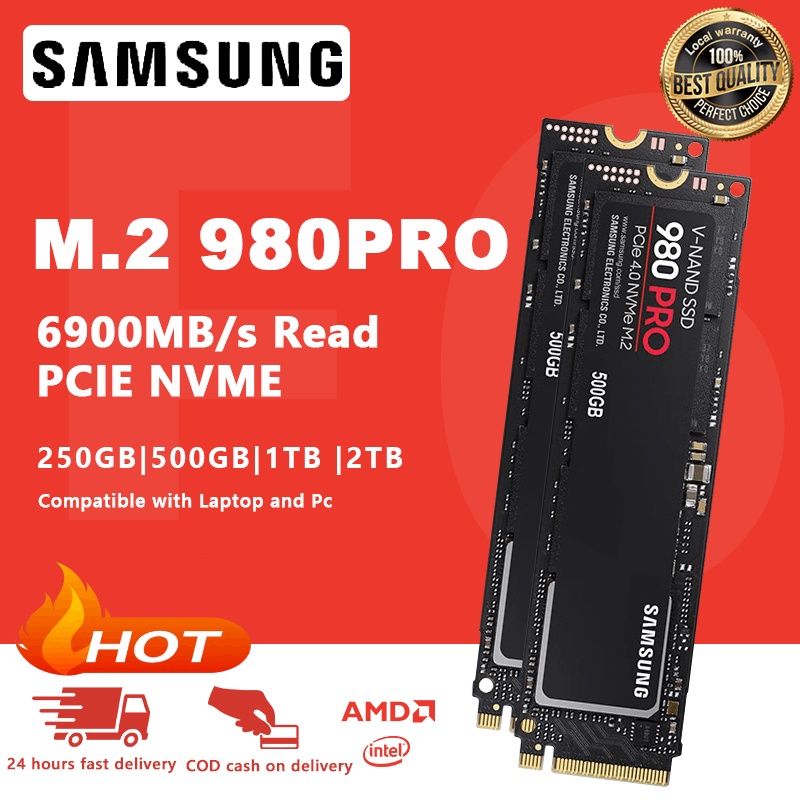 Samsung 980 pro M . 2 NVMe SSD 512GB/1TB/2TB 4T PCIe 2280 PC laptop desktop