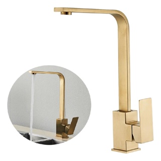 Torneira Gourmet Cozinha Monocomando Misturador Dourada em Oferta na Shopee