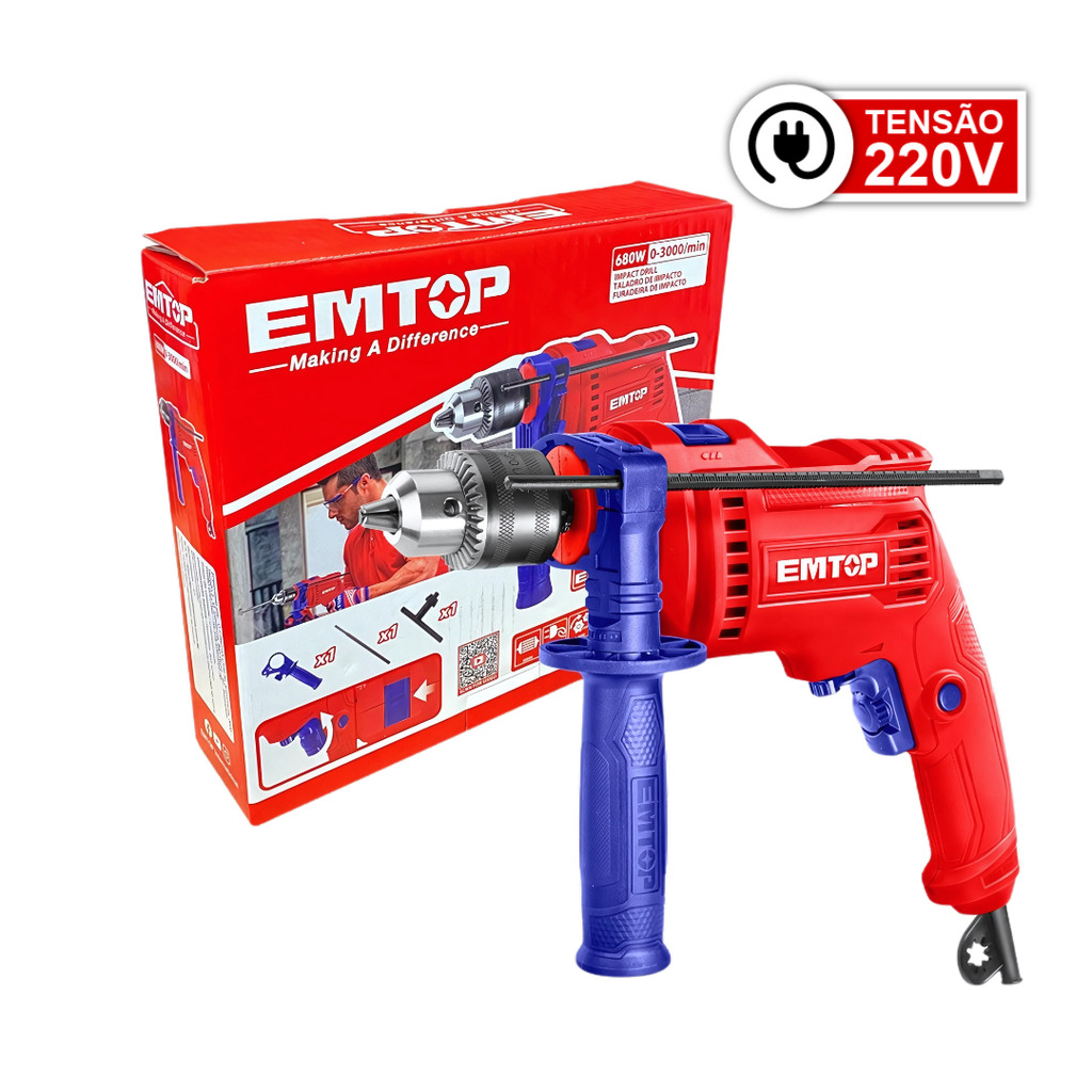 Furadeira Industrial 220v - Comprar com Melhor Preço em Ferramentas e Melhorias para a Casa