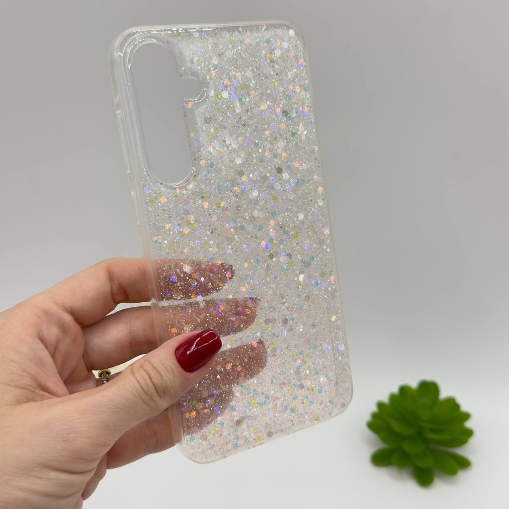 Detalhes do Capa Para Samsung Galaxy A55 Com Brilho