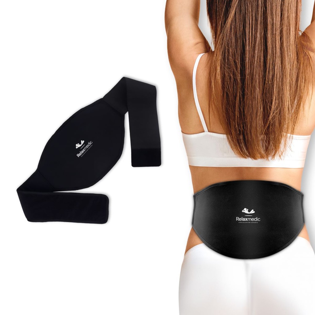 Bolsa Térmica Cinta Costas Dor Alívio Quente Frio Relaxmedic em Oferta na Shopee