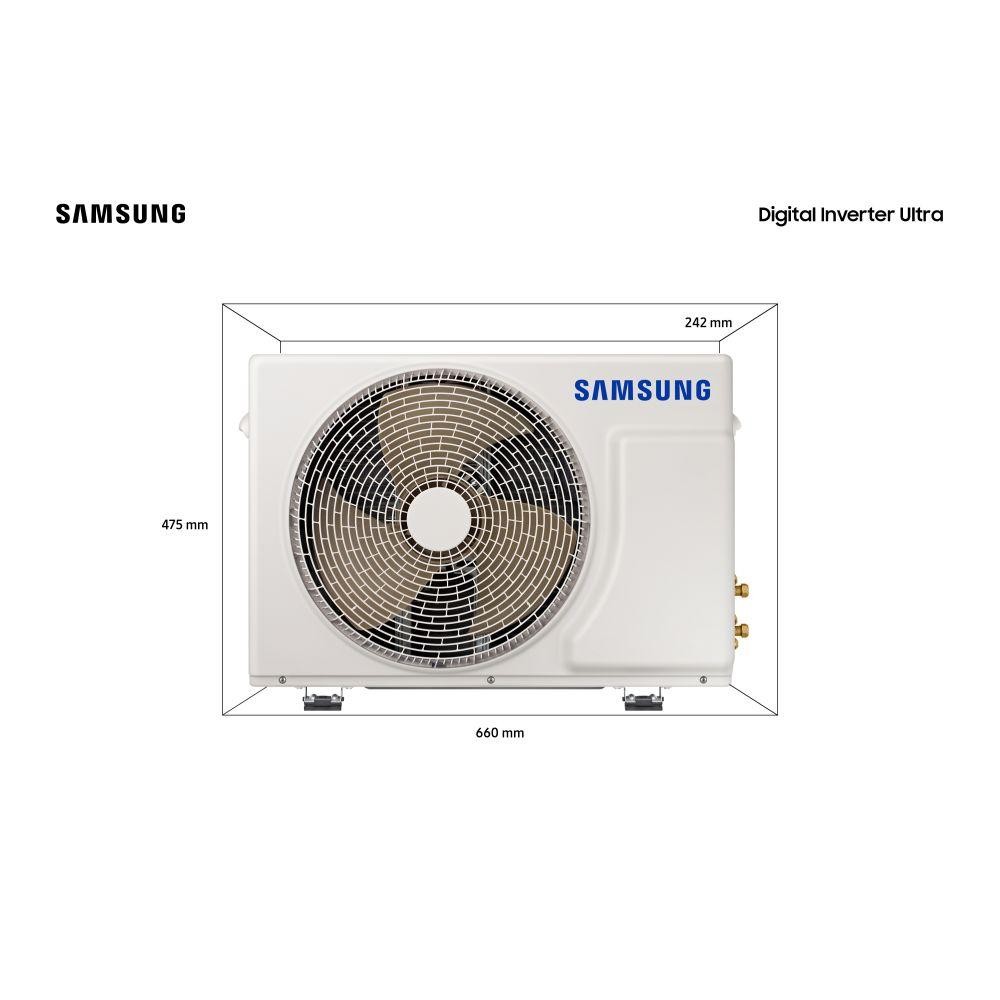Detalhes do Ar Condicionado Samsung Ultra Inverter 12000 BTUS Frio 220V AR12CVHZAWKNAZ