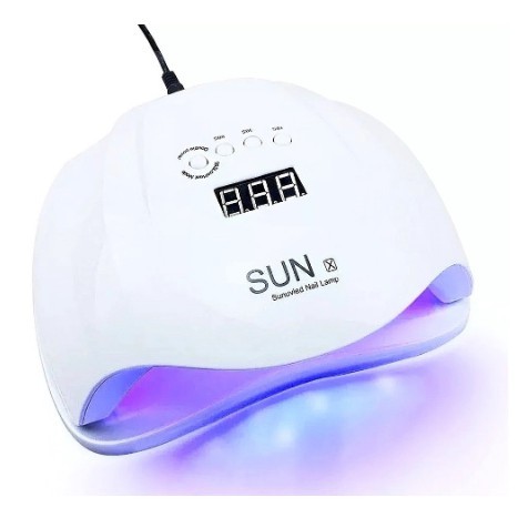Cabine Sun X 54W LED UV Bivolt Unhas Gel em Oferta na Shopee