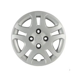 Calota Aro 14" cor Prata Mod Fiesta Hatch/Sedan 11/13 (Jogo c/ 4 Calotas) Grid - 026CB-PTA-E