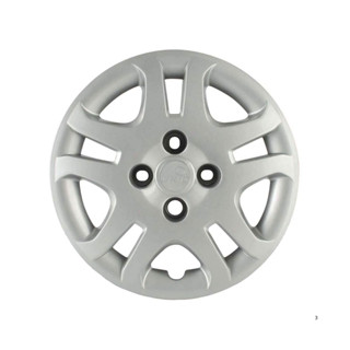 Calota Aro 14" cor Prata Mod Fiesta Hatch/Sedan 11/13 (Jogo c/ 4 Calotas) Grid - 026CB-PTA-E em Oferta na Shopee