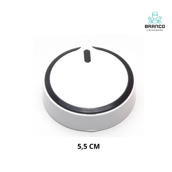 Botão Seletor de Funções para Máquina de Lavar Consul - W10851854