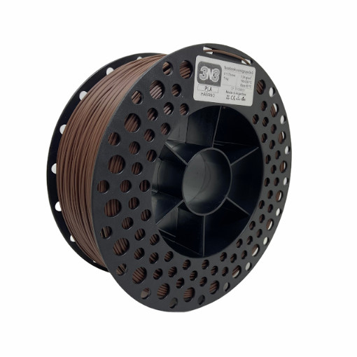 Filamento PLA 3N3 1.75mm 1KG Marrom Ebano