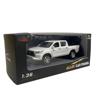 Miniatura carro de Ferro Caminhonete Toyota Hilux 1:36 metal Colecionável em Oferta na Shopee