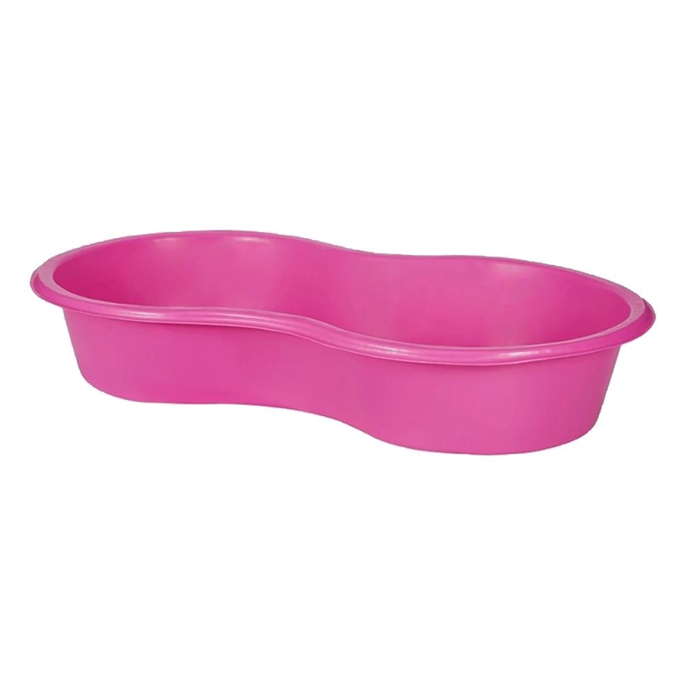 Caixa Plástica Multiuso Afort Feijão Rosa 100 Litros - Home & Living