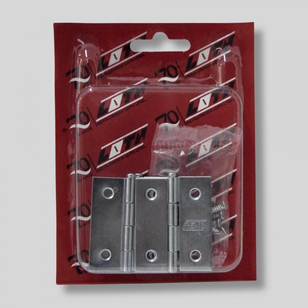 Pacote com 3 Dobradica Pino Solto 3" Zincada Loth em Oferta na Shopee