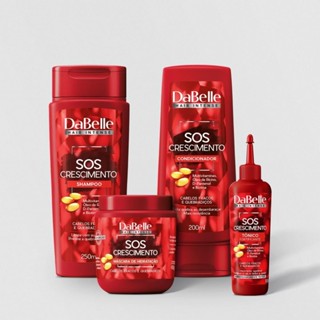 Kit DaBelle Hair SOS Crescimento - Máscara 400g (4 produtos)