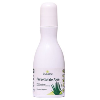 Aloe Vera Puro Gel De Aloe 210ml Livealoe Babosa Orgânico em Oferta na Shopee