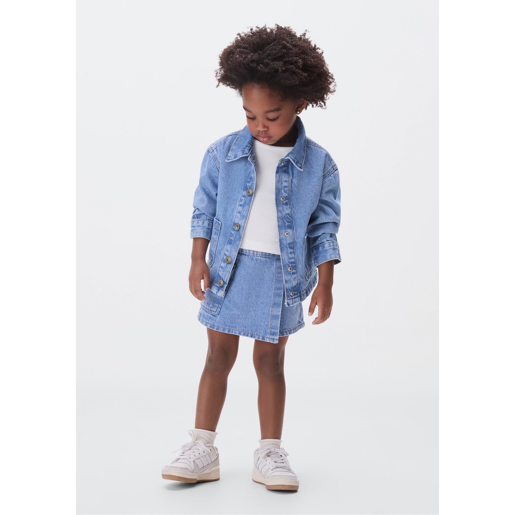 Jaqueta Jeans Infantil Menina Toddler Hering Kids em Oferta na Shopee