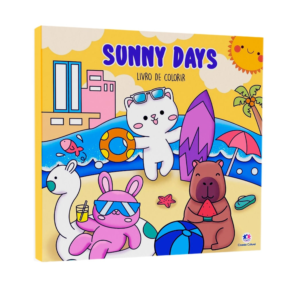 Sunny Days | Livro de Colorir
