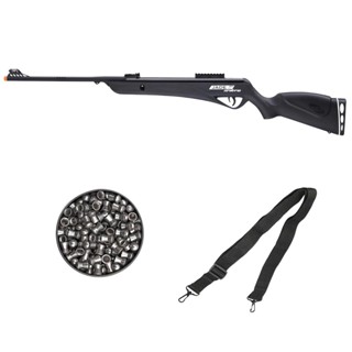 Carabina de Pressão Jade Pro Nitro Preta 5.5mm - CBC + Chumbo + Bandoleira em Oferta na Shopee