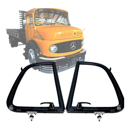 Par Quebra Vento Ventarola Caminhao Mb 1113 1313 1513 2013 em Oferta na Shopee