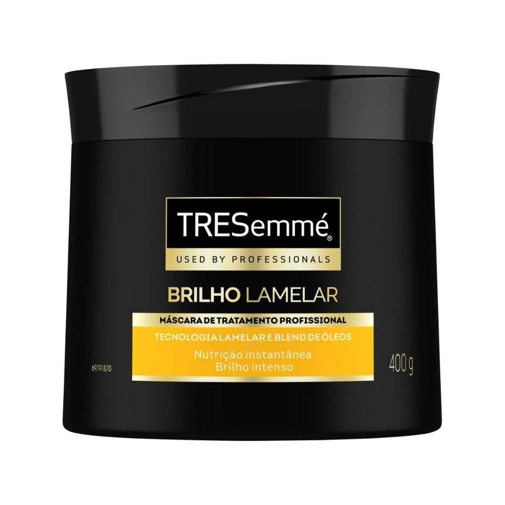 Máscara Tratamento Capilar Tresemmé Brilho Lamelar 400g em Oferta na Shopee
