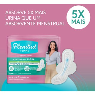 Absorvente Plenitud Femme Ultra 8 Unidades