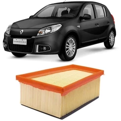 Filtro Ar Renault Sandero 1.6 16V 2008 a 2014 Tecfil