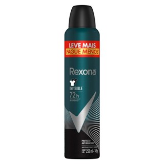 Antitranspirante Aerosol Rexona Men Invisible 72h com 250ml