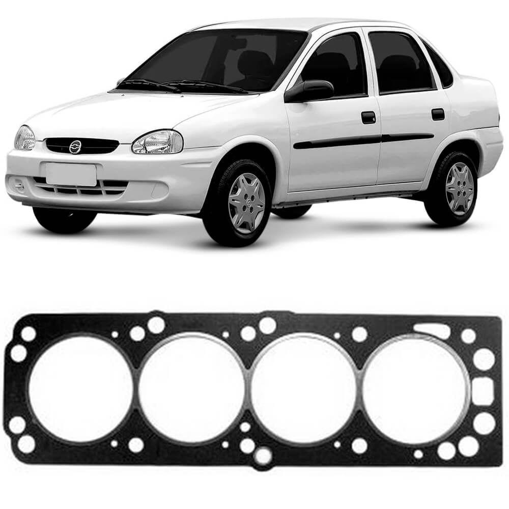 Junta Cabeçote Motor Corsa Sedan Classic Fibra Original Sabó em Oferta na Shopee