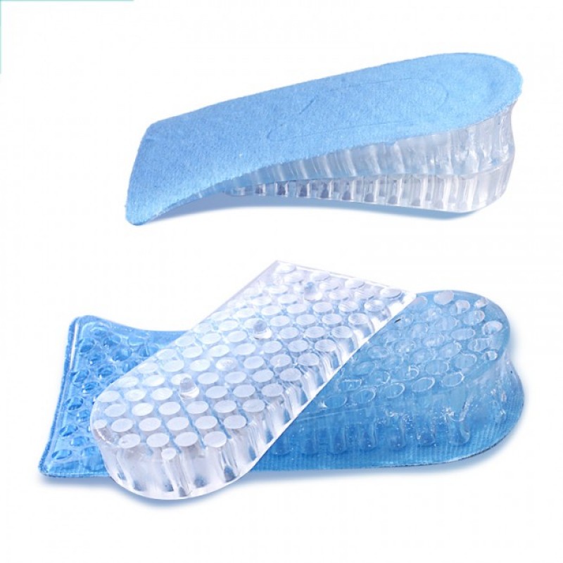 Par Palmilha Elevação Silicone 2 Camadas 3cm Elevação em Oferta na Shopee