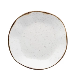 1 Prato Fundo Ryo Maresia Areia 22,5cm Oxford Porcelana Areia Linha Completa Premium Elegante