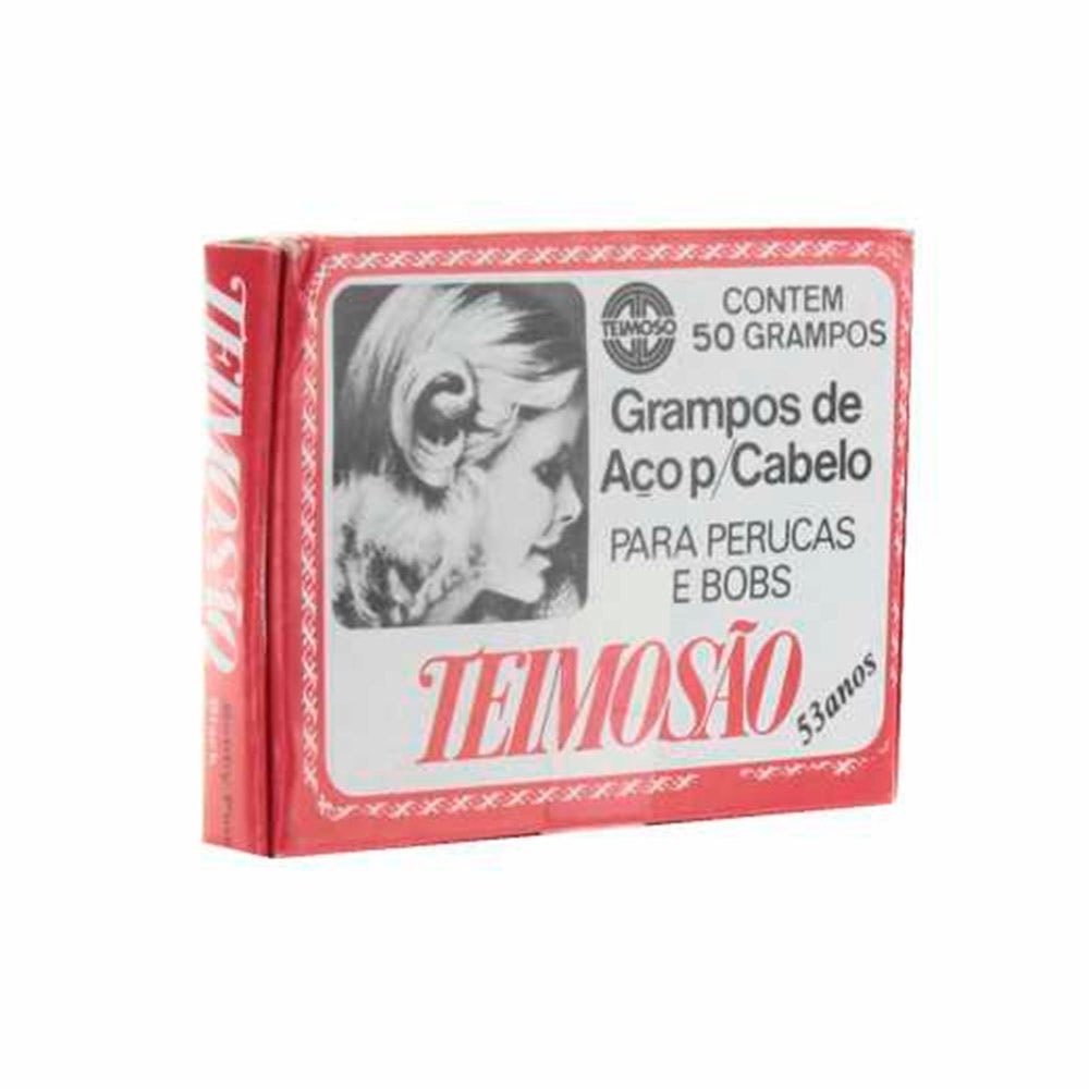 Grampos De Cabelo Teimoso Nº7 Preto c/50un em Oferta na Shopee
