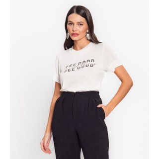 Blusa Feminina Visco Tricot Endles Bege