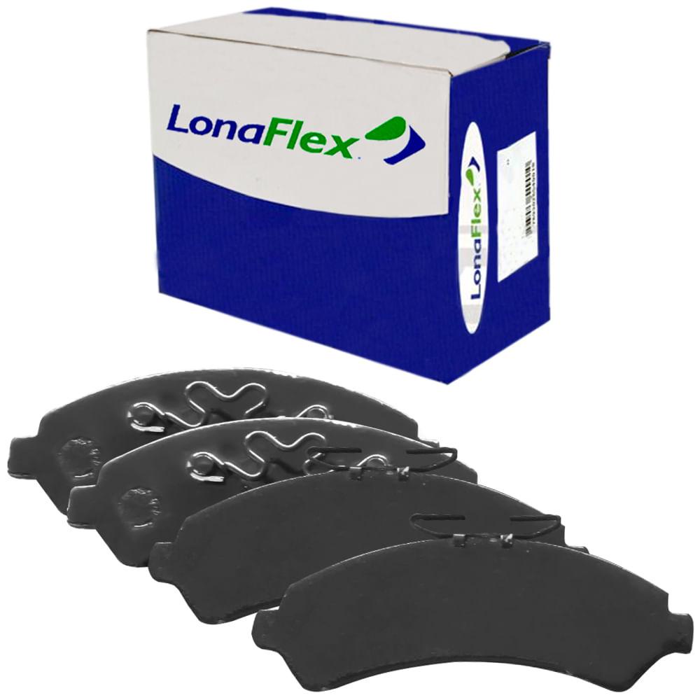 Kit Pastilha Freio Blazer S10 95 A 2012 Delphi Lonaflex P110 - Spare Parts and Accessories for Vehicles
