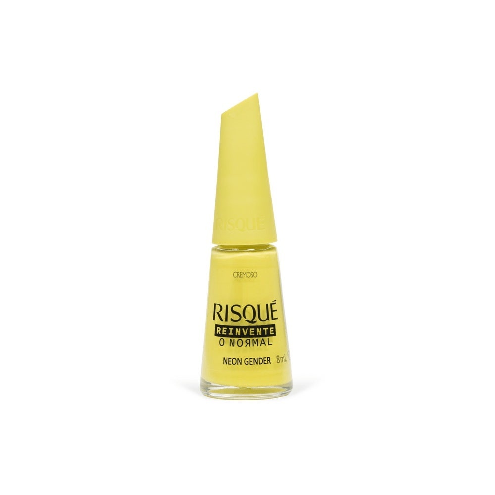 Esmalte Risqué Coleção Reinvente O Normal Cremoso Neon Gender 8ml - Beauty