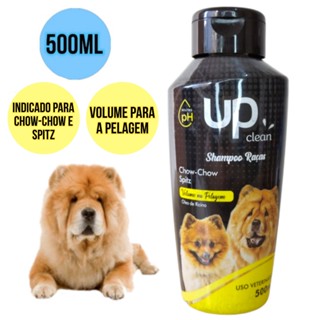 Shampoo Para Cachorro Pet Chow Chow E Spitz 500ml Up Clean