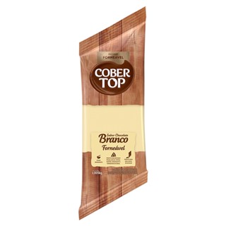 Cobertop Recheio Forneável Sabor Chocolate Branco 1,005kg