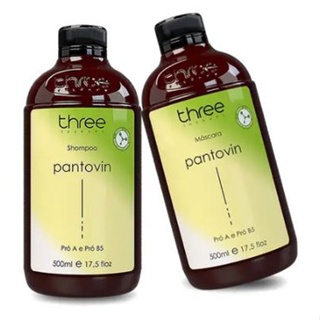 Shampoo E Máscara Crescimento Pantovin Three Therapy 500ml Anti Queda em Oferta na Shopee