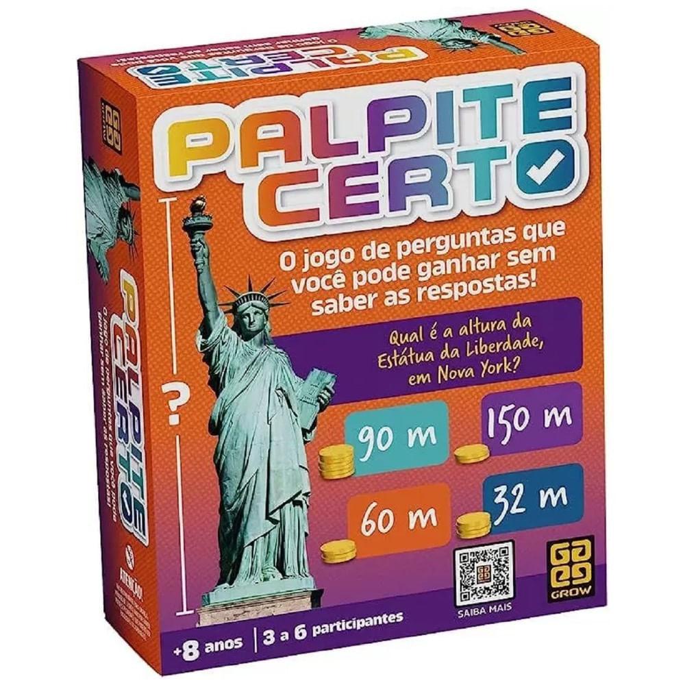 Jogo Palpite Certo - Grow - Hobbies & Collections