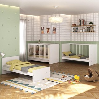 Berço 3 em 1 para Colchão 60 x 130 cm Multimóveis MP0527G