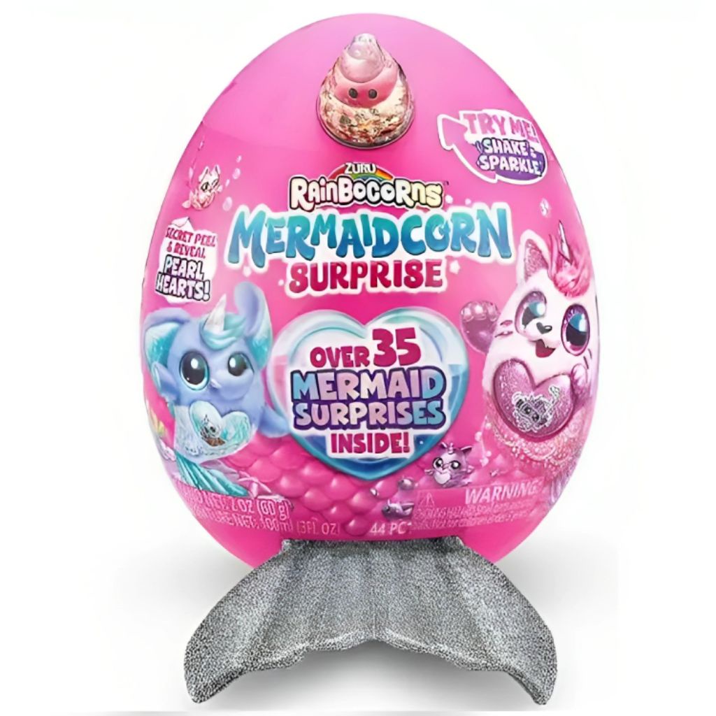Rainbocorns Ovo Com Pelúcia Surpresa Prata F01291 - Fun em Oferta na Shopee