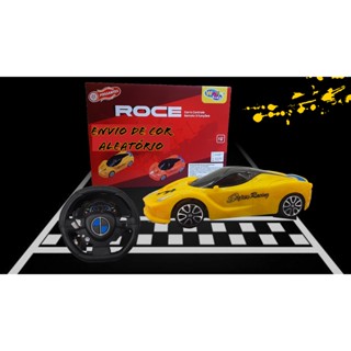 Brinquedo Carrinho Carro Controle Remoto Roce 3 Funções- Wellkids