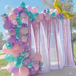 Balão de Festas Kit 114peças Balões 10" 12" Glitter fosco metálico e Aniversários em Oferta na Shopee