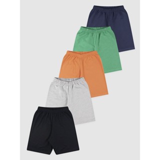 Kit 5 Bermudas Sortidas Menino Verão