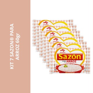 Kit 7 Sazon Para Arroz 60Gr