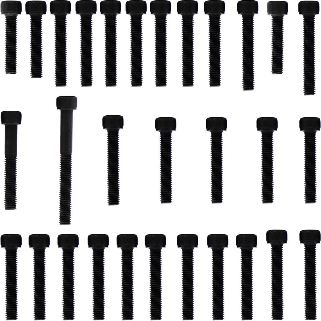 Kit parafusos aço liga tampa lateral motor esquerda direita CRF 150R CRF150 2007 a 2013 importada