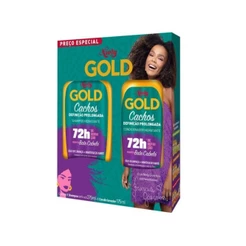 Kit Shampoo + Condicionador Niely Gold Definição Prolongada