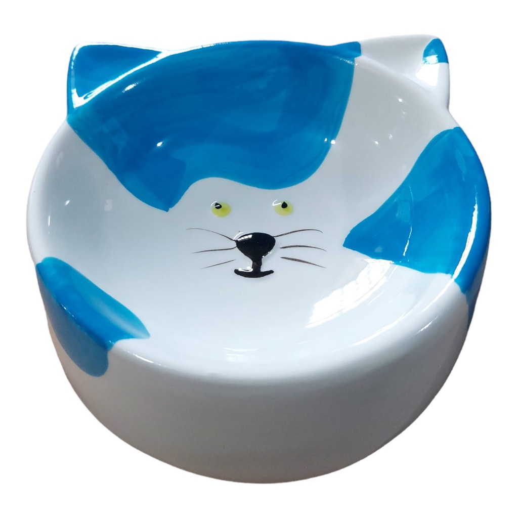 Comedouro Individual Porcelana Importado - Gato 150 ml