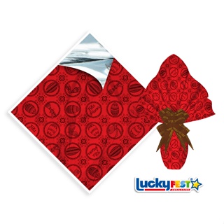25 Sacos Express P/OVO DE PÁSCOA DELUXE VERMELHO Ovo Páscoa 100g a 150g - 24X24 cm  Luckyfest em Oferta na Shopee