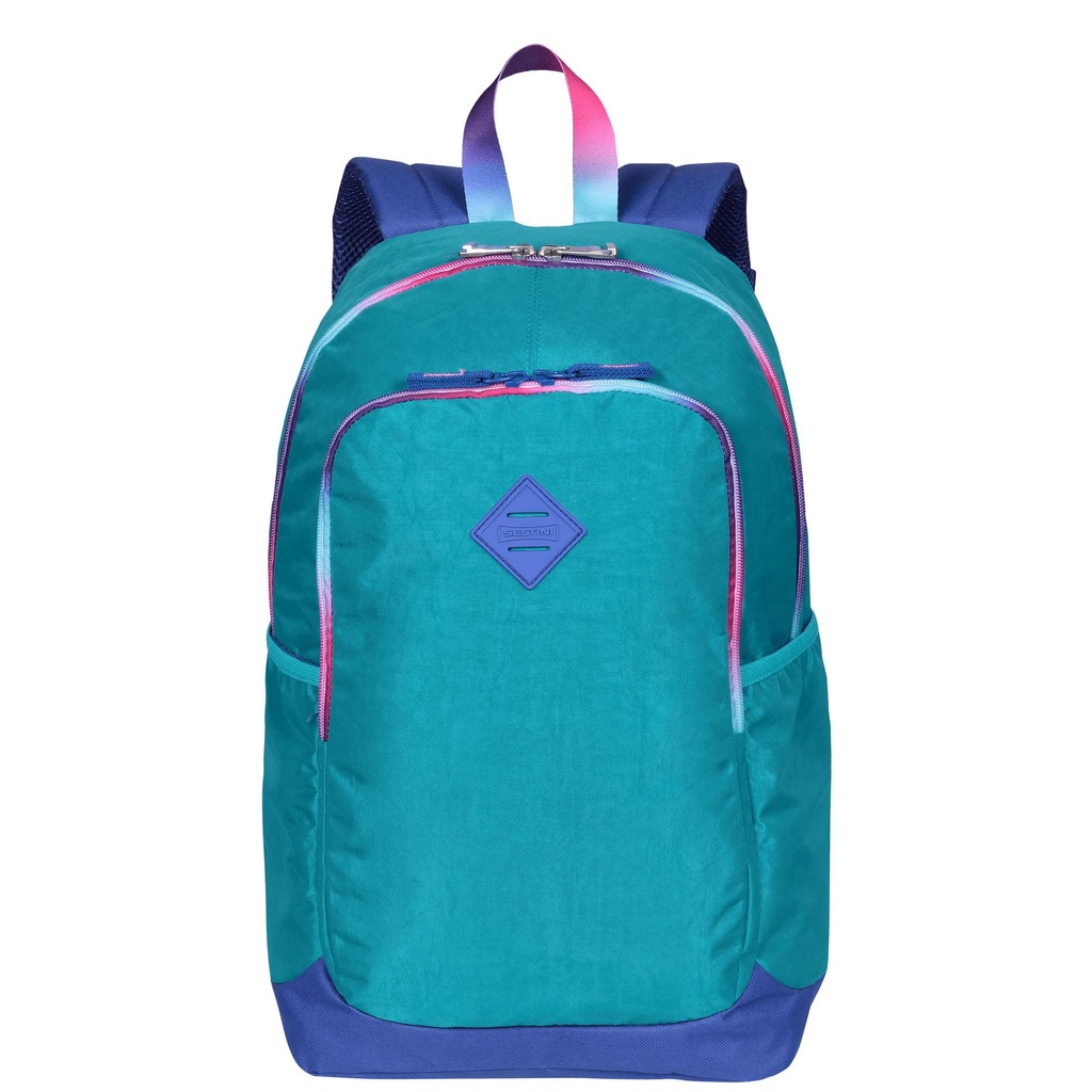Mochila Sestini Magic Degradê Azul Caribe em Oferta na Shopee