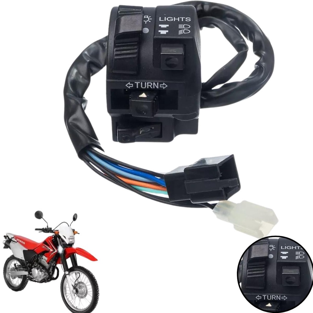 Punho Chave Luz Seta Para HondaTornado Xr 250 2001 2002 2003 2004 2005